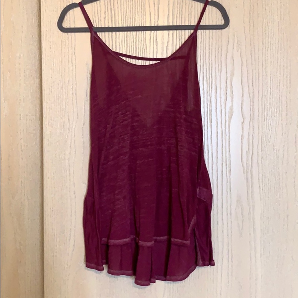 Purple Free People Top